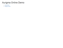 Tablet Screenshot of demo.aurigma.com